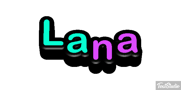 Lana Efekt tekstowy