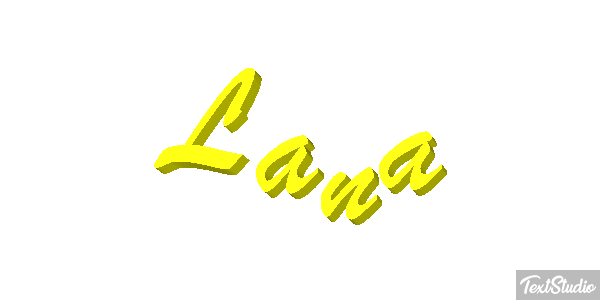 Lana Efekt tekstowy