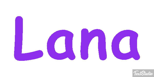 Lana Efekt tekstowy