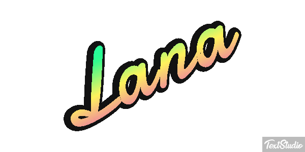 Lana Efekt tekstowy