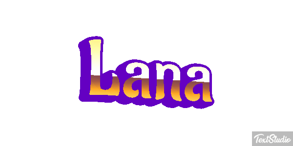 Lana Efekt tekstowy