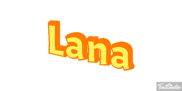 Lana Efekt tekstowy