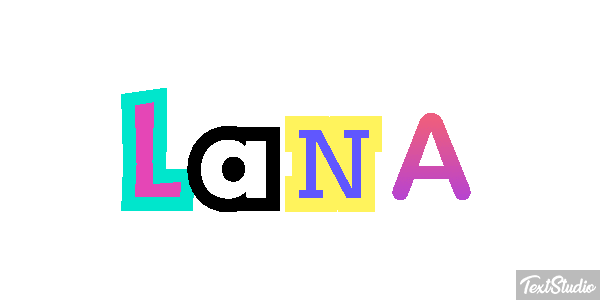 Lana Efekt tekstowy