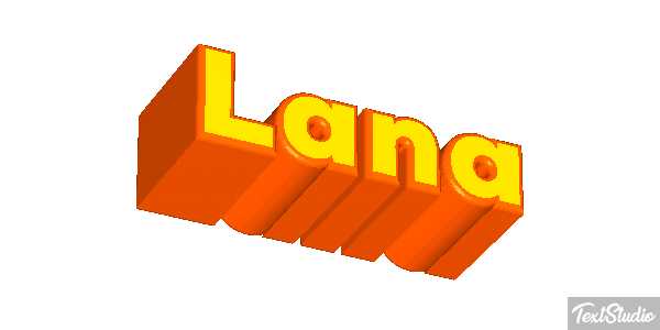 Lana Efekt tekstowy