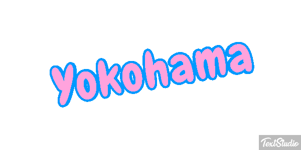 Yokohama Efecto de texto