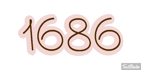 1686 Texteffekt