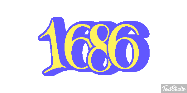 1686 Texteffekt