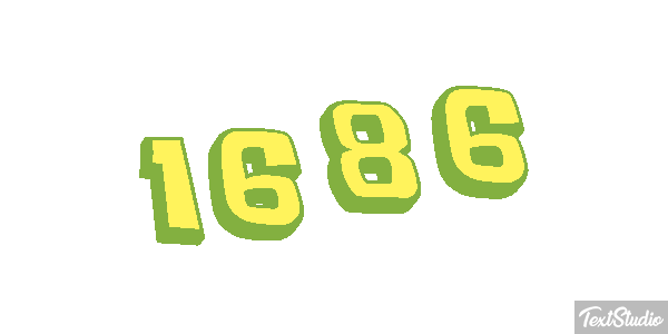 1686 Texteffekt
