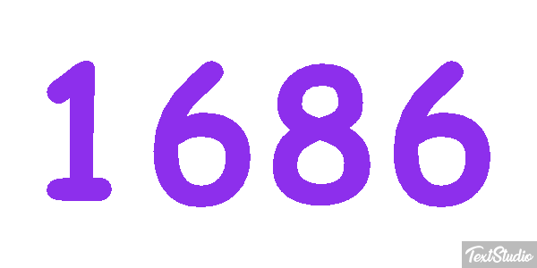 1686 Texteffekt