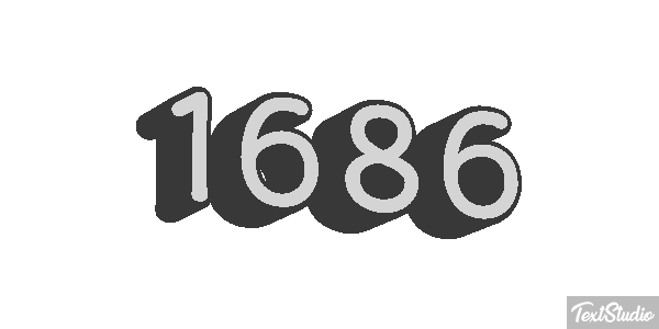 1686 Texteffekt