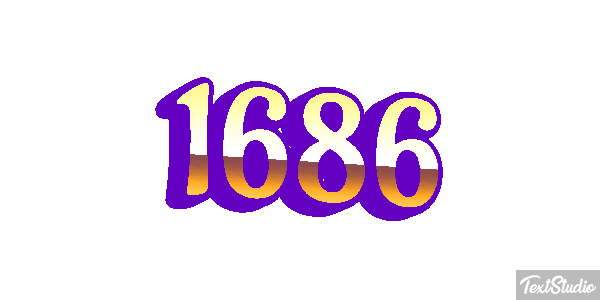 1686 Texteffekt