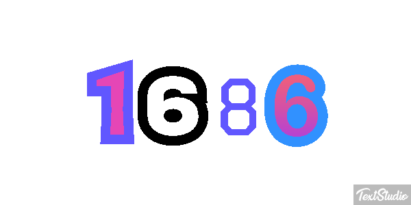1686 Texteffekt