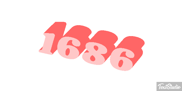 1686 Texteffekt
