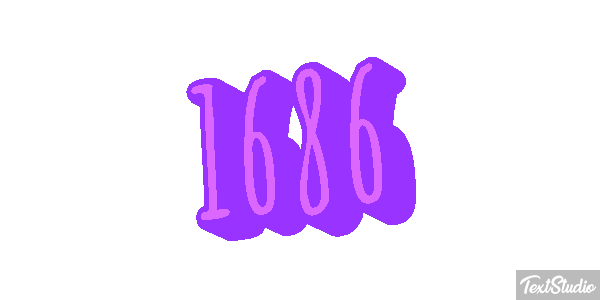 1686 Texteffekt