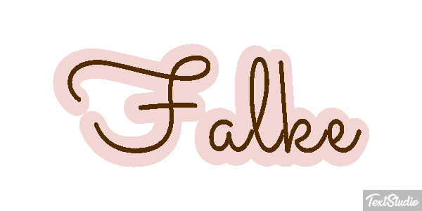Falke Texteffekt