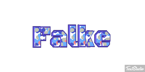 Falke Texteffekt