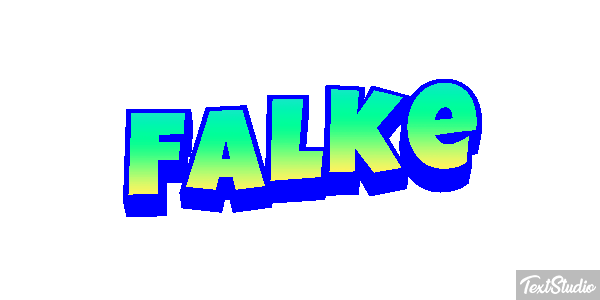 Falke Texteffekt