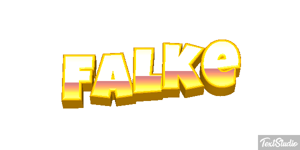 Falke Texteffekt
