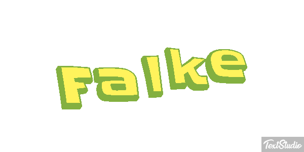 Falke Texteffekt