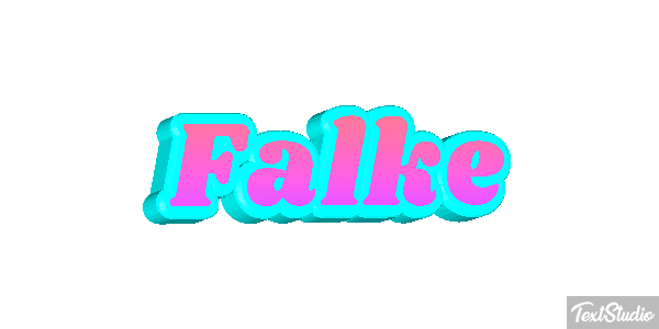 Falke Texteffekt