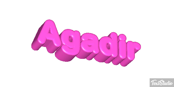 Agadir Efekt tekstowy