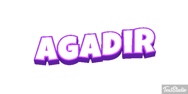 Agadir Efekt tekstowy