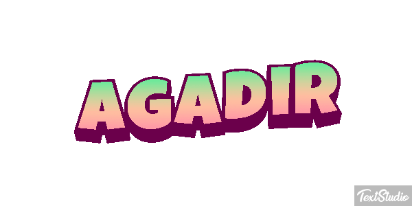 Agadir Efekt tekstowy