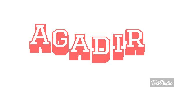 Agadir Efekt tekstowy