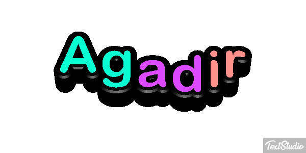 Agadir Efekt tekstowy