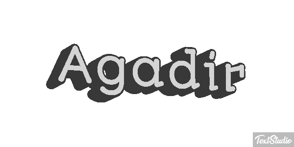 Agadir Efekt tekstowy