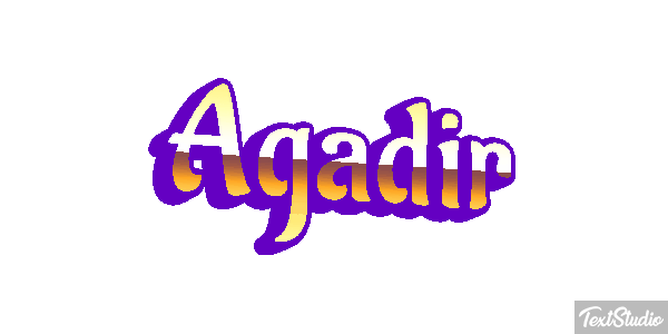 Agadir Efekt tekstowy