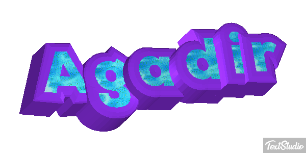 Agadir Efekt tekstowy