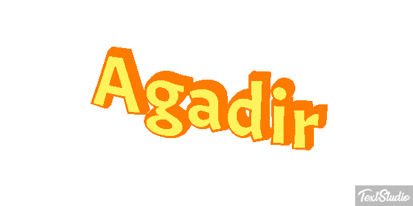 Agadir Efekt tekstowy