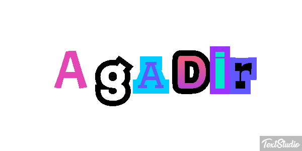 Agadir Efekt tekstowy