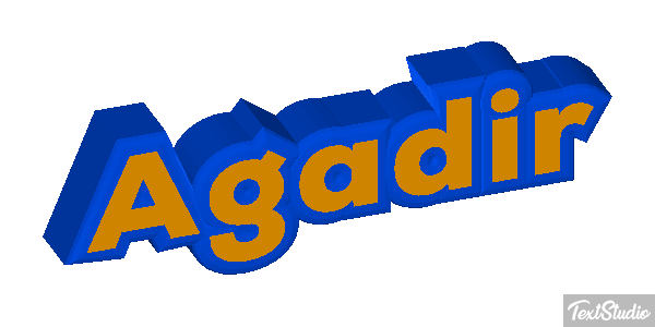 Agadir Efekt tekstowy