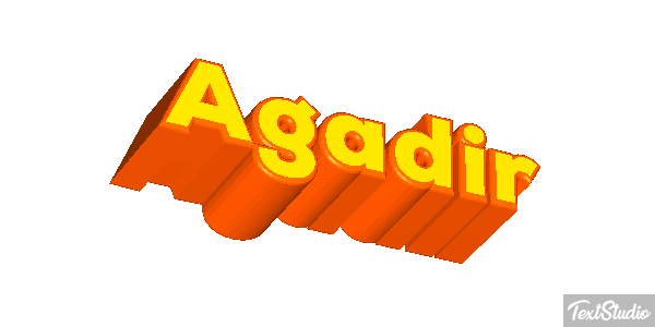 Agadir Efekt tekstowy