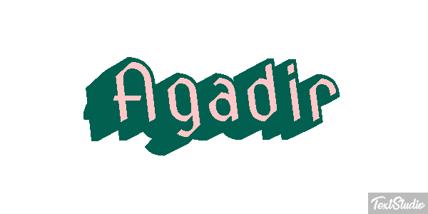 Agadir Efekt tekstowy