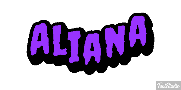 Aliana Text effect