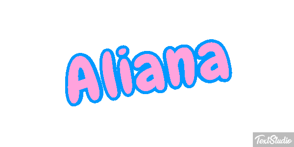 Aliana Text effect