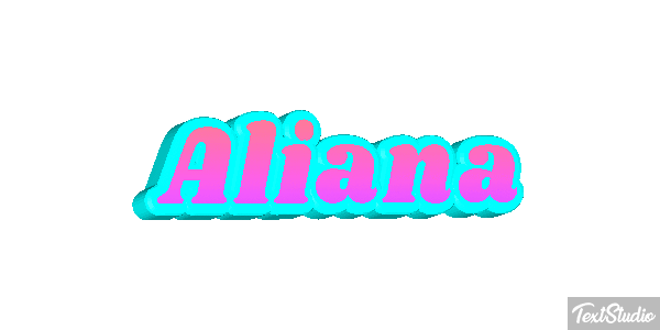 Aliana Text effect