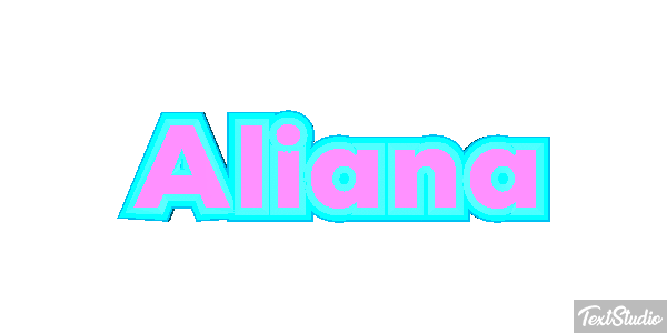 Aliana Text effect