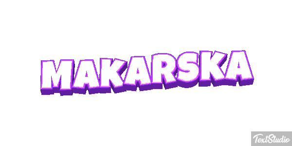 Makarska テキスト効果