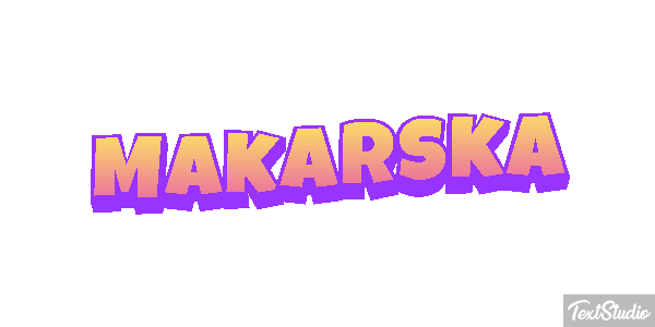 Makarska テキスト効果