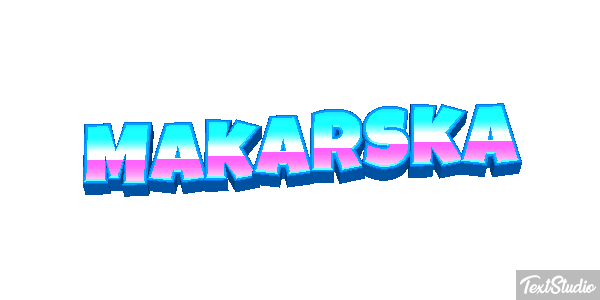 Makarska テキスト効果