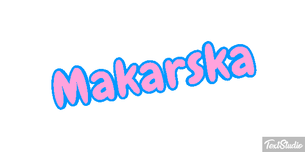 Makarska テキスト効果