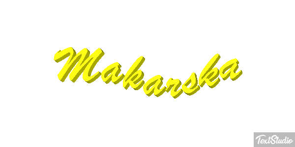 Makarska テキスト効果