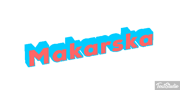 Makarska テキスト効果