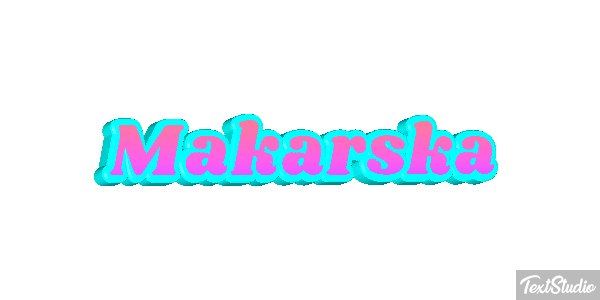 Makarska テキスト効果