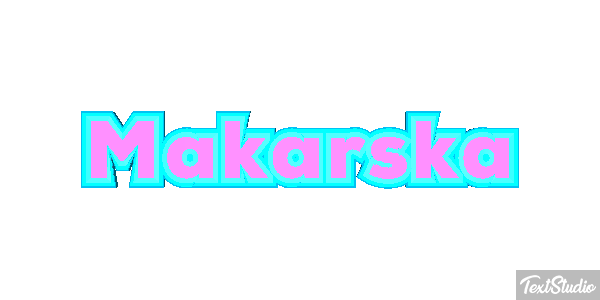 Makarska テキスト効果