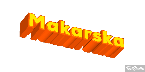 Makarska テキスト効果